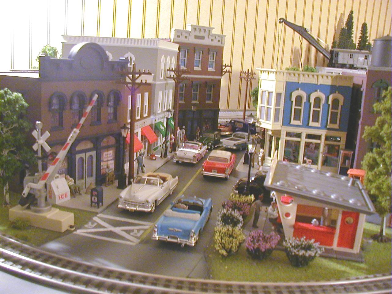 O gauge layout