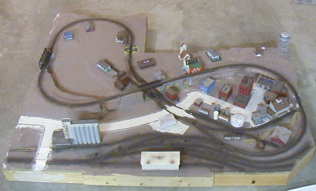 N scale layout