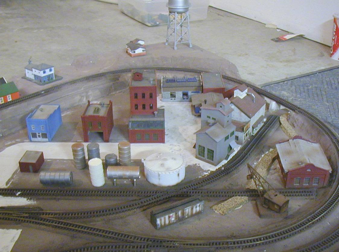 N scale layout